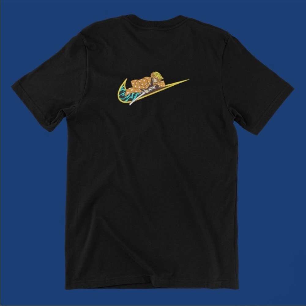 Black Zenitsu Demon Slayer Shirt